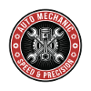 Auto Mechanic Kolbenschlüssel Garagenabzeichen Geschenk