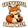Erst Kaffee, dann Welt – Fuchs Kaffee Geschenk