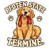 Golden Retriever – Pfoten statt Termine Geschenk