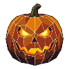 Halloween Poly Kürbis