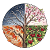4 Jahreszeiten Baum