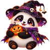 Pand'halloween süßer Panda