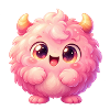 Pink Fluff Monster Kuschelheld