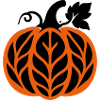 Kuerbis Herbstlaub Icon