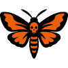 Gothic Motte Totenkopf Icon