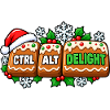 Ctrl Alt Delight Weihnachtsdesign