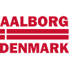 Aalborg-Dänemark-Flaggenmotiv
