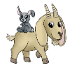 Ziege_und_Hase