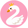 Schwan rosa 2