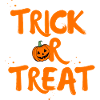 Süßes-oder-Saures-Retro-Halloween-Kürbis –