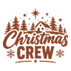 Rustikale Weihnachts Crew