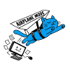 Burnout-Computer-Katzen-Flugzeugmodus