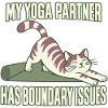 Yoga-katzenliebhaber Katze Mama