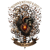 Herz Anatomie- Mechanisches Herz Steampunk