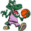 Alligator Basketball Krokodil