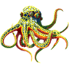 Neon-Oktopus 