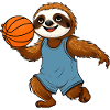 Faultiere Basketball