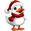 Weisses Entchen Weihnachten