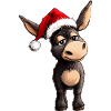 Esel Weihnachten
