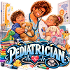 Infantiler Kinderarzt – Kuscheln und Diagnostik