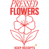 Blumen pressen – Pressed Flowers Keep Receipts