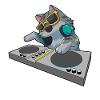 Katze DJ Musik