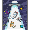 Katze UFO Entführung