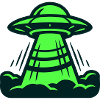 Ufo Start Landung Grafik