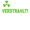 Verstrahlt Ufo Ausserirdische Sprüche Shirt