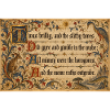 Mittelalterlicher Illumined Jabberwocky