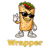 Wrapper – Burrito mit goldenen Grillz