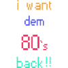 Retro 80er Rückkehr Pixelkunst