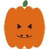 Kürbis Halloween Lächeln Design