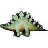 Smaragd-Stego in Aquarell