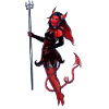 Crimson Devil Verführerin