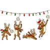 Volleyball Weihnachten Rentiere Wichtelgeschenk