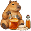 Capybara braut Kombucha
