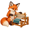 Fuchs webt am Gatterkamm