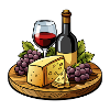 Wein und Käse