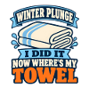 Winter Sprung Kaltwasser-challenge Schwimmfinisher