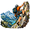 Kletter Abenteuer für Bergsteiger