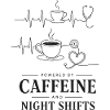 Kaffee Herz Nacht Schicht