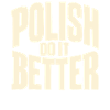 Polnischer Stolz im Retro Design