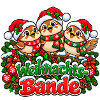 Weihnachts Bande Vögel Trio