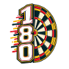 180 Dartboard Kraftgrafik
