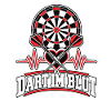 Dart im Blut: Herz Pfeile