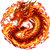 Infernales Drachenwappen
