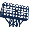 Stadion Flutlicht Grafik