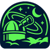 Sternwarte Teleskop Logo