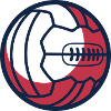 Retro Fussball Lederball Icon
